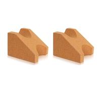 Vjsujehgy 2X Poggiacollo per Chitarra nel Sughero, Cuscino di Supporto per Culla per Chitarra, Accessori per Chitarra per Riparazione, Manutenzione, Pulizia