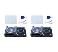 Vjsujehgy 2X Proxmark3 512M Lettore di Schede RFID Burner Easy V5.0 RDV4 Memoria IC ID Copiatore Duplicatore Antenna Integrata Decryptor