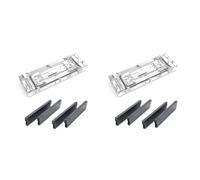 Vjsujehgy 2X Raffreddatore Ad Acqua RAM Blocco di Memoria Kit di Raffreddamento Ad Acqua di Memoria LRC2.0 RGB Due Blocchi di Armatura Supporto 4 RAM