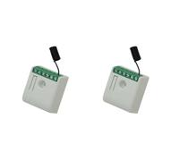 Vjsujehgy 2X Relè 433,92 MHz 9-24 V CC/CA Ricevitore A 1 Canale per Interruttore Remoto A Codice Fisso e A Codice Variabile