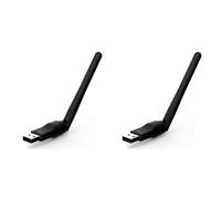 Vjsujehgy 2X Ricevitore NIC Ricevitore NIC Wireless WiFi USB Driver PC Laptop Trasmettitore Esterno WiFi