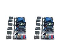 Vjsujehgy 2X Scheda Amplificatore di Potenza Mono 300W 1943+5200 Scheda Amplificatore di Potenza Posteriore Ad Alta Potenza con Protezione degli Altoparlanti