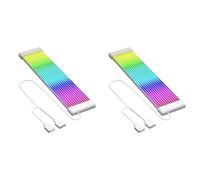 Vjsujehgy 2X Scheda di Sincronizzazione ARGB con Striscia LED RGB per Alimentazione Computer Scheda Grafica ATX 24PIN GPU per da 8 Pin X12