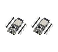 Vjsujehgy 2X Scheda di Sviluppo C5 Modulo WiFi A Doppia Frequenza 2,4G e 5GHz -C5-DevKitC-1 N4 4MB Flash WIFI6