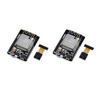 Vjsujehgy 2X Scheda di Sviluppo -Cam Modulo Multifunzione WiFi ESP-32S con Modulo OV2640 Modulo WiFi+Bluetooth