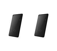 Vjsujehgy 2X Scheda Tag Wireless per Trova La Mia App Localizzatore GPS Bluetooth Ultra Sottile per Bambini/Animali Domestici/Chiavi/Bici/Portafoglio