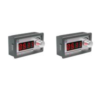 Vjsujehgy 2X Simulatore di Segnale di Variabile con Potenziometro e Display Digitale da 10k Ω per Inverter con Regolatore di Velocità