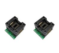 Vjsujehgy 2X SOP16 TO DIP16 Presa Adattatore Programmatore IC Programmatore Chip 150Mil Presa Adattatore SOP16-1.27 Un DIP16 Ots16-1.27-03