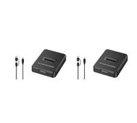 Vjsujehgy 2X Stazione di Docking M.2 NVMe e SATA A USB C Adattatore A Doppio Protocollo M.2 A USB C SSD Esterna da 10 Gbps con USB C 2 in 1