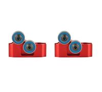 Vjsujehgy 2X Supporto per Albero di Trasmissione Centrale nel Metallo Set di Supporto Ad Alta velocità ARA311027 per Parti di Aggiornamento per Auto RC 1/7 Infraction Felony,B