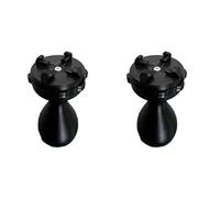 Vjsujehgy 2X Supporto per Pittura per Modelli Stampati in 3D, Supporto per Pittura in Miniatura, Supporto da Tavolo Fisso per Pittura, Stabilizzatore Portatile