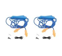 Vjsujehgy 2X Tappi Auricolari Bluetooth per, Soppressione del Rumore, Protezione 'Udito, Cantieri Edili, Luoghi Rumorosi Blu