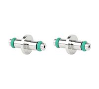 Vjsujehgy 2X Tubo Ad Alta Pressione per Immersioni Subacquee T-End Air Spool Girevole Regolatori per Manometro Ad Alta Pressione per Manometri con O-Ring