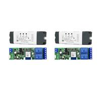 Vjsujehgy 2X Tuya Smart WiFi Switch Relay Module 2 CH 7-32V /App Wireless Smart Home per Home