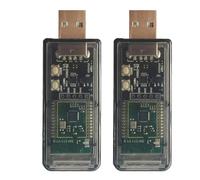 Vjsujehgy 2X ZigBee 3.0 Silicon Labs Mini EFR32MG21 Hub Gateway Universale Open Source Modulo Chip Dongle USB ZHA NCP Assistente Domestico