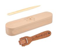 Vjsujehgy 3 Pezzi di Batacchi da Sarto in Legno di Faggio, Set di Rulli per Cuciture in Faggio, Strumenti per Cucire e Trapuntare in Legno, Strumento per Cucire per Cucire