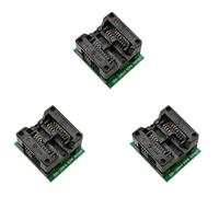 Vjsujehgy 3 Pz SOP8 A DIP8 SOP8 Girare DIP8 SOIC8 A DIP8 Presa Adattatore Programmatore Presa IC per Wide 200Mil