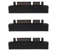 Vjsujehgy 3X Adattatore Angolato A 90 Gradi SFF-8482 SAS da 22 Pin A 7 Pin + 15 Pin SATA Hard Disk Drive