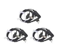 Vjsujehgy 3X Covert Acoustic Tube Security Auricolare Auricolare PTT Mic Compatibile per CP040 DP1400 GP68 GP88