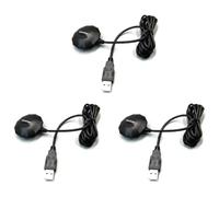 Vjsujehgy 3X Modulo Ricevitore GNSS Ricevitore GPS GLONASS USB Antenna, Sostituisce Bu-353S4, BU353S4, Protocollo USB 0183NMEA