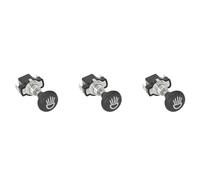 Vjsujehgy 3X Pulsante Interruttore Push Pull Universale da 12 V per Auto, per Golf Cart Club Car