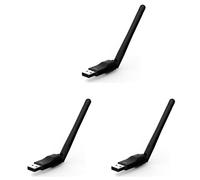 Vjsujehgy 3X Ricevitore NIC Ricevitore NIC Wireless WiFi USB Driver PC Laptop Trasmettitore Esterno WiFi