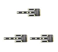 Vjsujehgy 3X Scheda di Espansione Slot di Espansione da MPCIE A Key-M Scheda Adattatore da MINIPCI-e A NVME M2 Interfaccia WiFi A Disco M.2