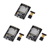 Vjsujehgy 3X Scheda di Sviluppo -Cam Modulo Multifunzione WiFi ESP-32S con Modulo OV2640 Modulo WiFi+Bluetooth