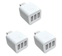 Vjsujehgy 3X Tuya Smart Zigbee 3 Adattatore USB per Switch Adattatore di Alimentazione Mini USB 5V Controllo Intelligente Della Vita Tramite Yandex