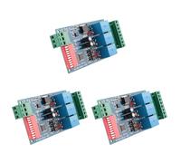 Vjsujehgy 3X USCITA RELÈ 512 3CH, Scheda Controller LED Dmx512, Decodificatore LED DMX512, Controller Interruttore Relè