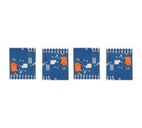 Vjsujehgy 4 Pezzi RX5808 Modulo Ricevitore Audio Video Wireless RX5808 Blocco di Fase di Frequenza Uscita Segnale AV Analogico modalità SPI 48CH