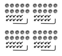Vjsujehgy 40 Pezzi del Router Guida Ai Cuscinetti un Sfera Montata nel Alto per il Kit di Accessori di Ricambio per La Riparazione Dei Cuscinetti Della Punta del Router
