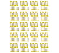 Vjsujehgy 400 PZ Set di Pennelli Rotondi per Spugne Strumenti per Dipingere per Bambini - Set di Strumenti per Dipingere Strumenti di Spugna in 4 Formati per Bambini