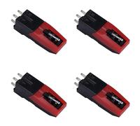 Vjsujehgy 4Pcs Grammofono A Stilo Magnetico con Stilo in Vinile con Lp Accessori per Stilo in Vinile per Stilo Giradischi Stilo