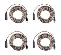 Vjsujehgy 4X 10M USB 2.0 Active Extension/Ripetitore 480 di Estensione USB
