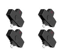 Vjsujehgy 4X CSCR3 Card Reader Type-C Dichiarazione Fiscale Bancaria SIM Card/IC Card ID Card Reader