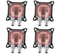Vjsujehgy 4X Gpu Water Block Cooling Double Channel of Copper Column Scheda Video Image Radiatore Acqua 0.4Mm per W40