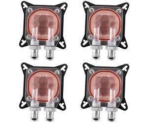 Vjsujehgy 4X Gpu Water Block Cooling Double Channel of Copper Column Scheda Video Image Radiatore Acqua 0.4Mm per W40