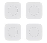 Vjsujehgy 4x Mini Interruttori Wireless Tuya Zigbee con Pulsante Singolo Controllo Scene Intelligente per Domotica
