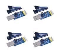 Vjsujehgy 4X Modulo Porta Seriale Multifunzionale 6 nel 1 da USB Un UART USB Ttl 485 232 Conversione Gratuita CP2102 da USB Un Ttl Ttl Un 232