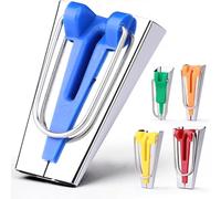 Vjsujehgy 5 Misure di Nastri Sbiechi, Strumento per La Creazione di Nastri Sbiechi per Trapuntatura di Tessuti, Cucito, Personalizzabile, Strumento per Trapuntatura Sbieca