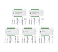 Vjsujehgy 5X 16 Canali LED Luci Scale Controller Scale 2 PIR per Interni Flessibile LED COB Striscia