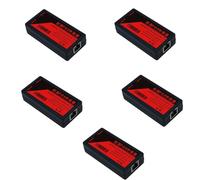 Vjsujehgy 5X 2 Porte Poe Extender 100Mbps con IEEE 802.3Af Standard per NVR IP Camera AP IP Voice Poe Estendi 100 Metri per Poe Range