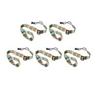 Vjsujehgy 5X Adjustable Soft Polyester Guitar Ukulele Guitar Acoustic Tracolla Cinturino Cinturino A Gancio