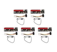 Vjsujehgy 5X Riser Mini PCIe Un PCI Express 16X per Laptop Scheda Immagine Esterna BTC Miner Scheda PCI da Miniera Un Slot PCIe