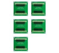 Vjsujehgy 5X Scheda Breakout ESP8266 Scheda di Espansione ESP8266 GPIO 1 in 2 per 38 Pin Scheda di Sviluppo NodeMCU ESP8266 ESP-12E