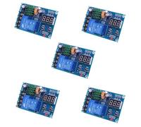 Vjsujehgy 5X XH-M604 Modulo di Controllo Caricabatteria DC 6-60V Scheda di Protezione Interruttore Batteria al Litio
