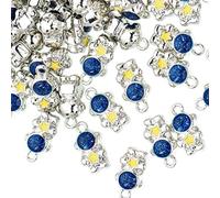 Vjsujehgy 80 Pendenti Smaltati con Astronauti, Pendenti Colorati Placcati in, Accessori per Collane, Bracciali, Creazione di Gioielli Fai da Te, Facile da Usare