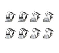 Vjsujehgy 8X Ricetrasmettitore Passivo 4 Canali per CCTV Telecamera UTP BNC Video Balun