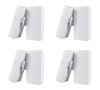 Vjsujehgy 8X Router WiFi per Esterni Bridge Wireless 2.4G Ripetitore Wi-Fi 300 Mbps Amplificatore di Segnale Wi-Fi da Punto Un Punto Portata 1 KM Spina Europea